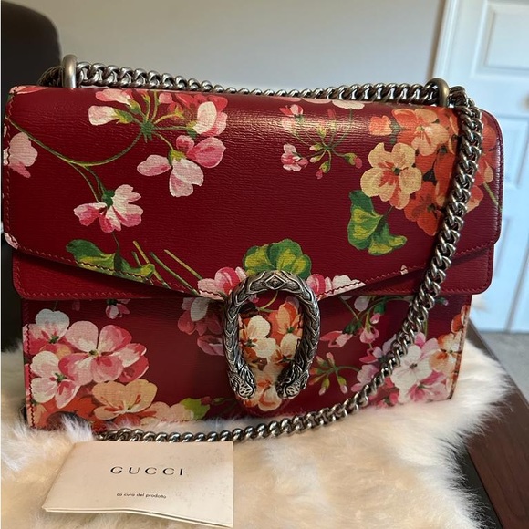 Gucci Medium Blooms Dionysus Shoulder Bag - Picture 4 of 15